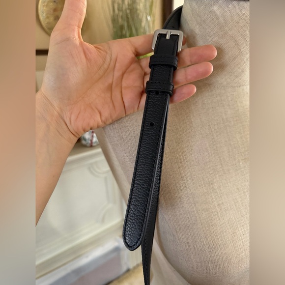 Quince Italian Leather Patchwork Crossbody in black - Picture 15 of 16